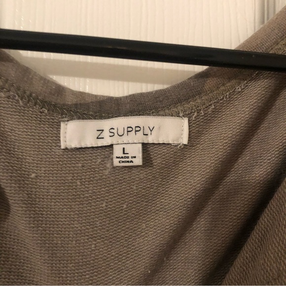 Z Supply Camo T Shirt Dress - Picture 2 of 3